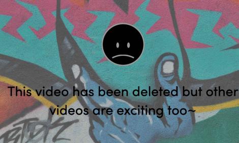 Image desc: "This video has been deleted but other videos are exciting too."